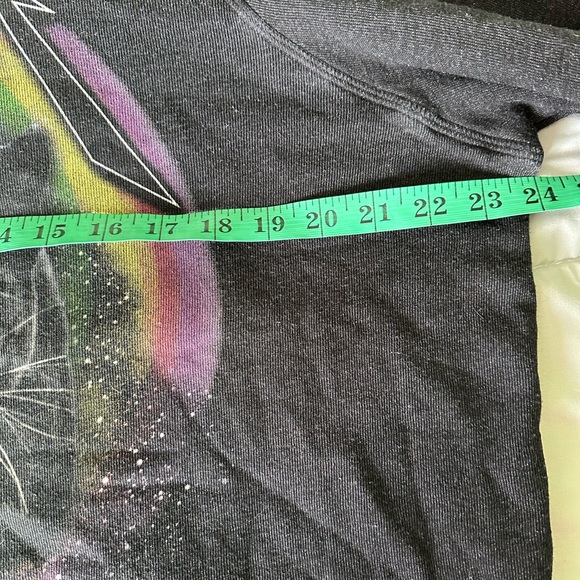 Wildfox Night Creature Black Sweatshirt Small preowned - Picture 10 of 12